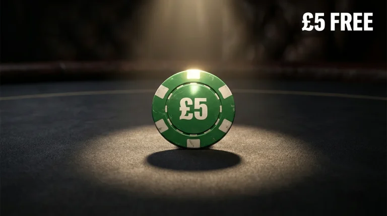 "£5 free no deposit casino bonus UK — where to claim