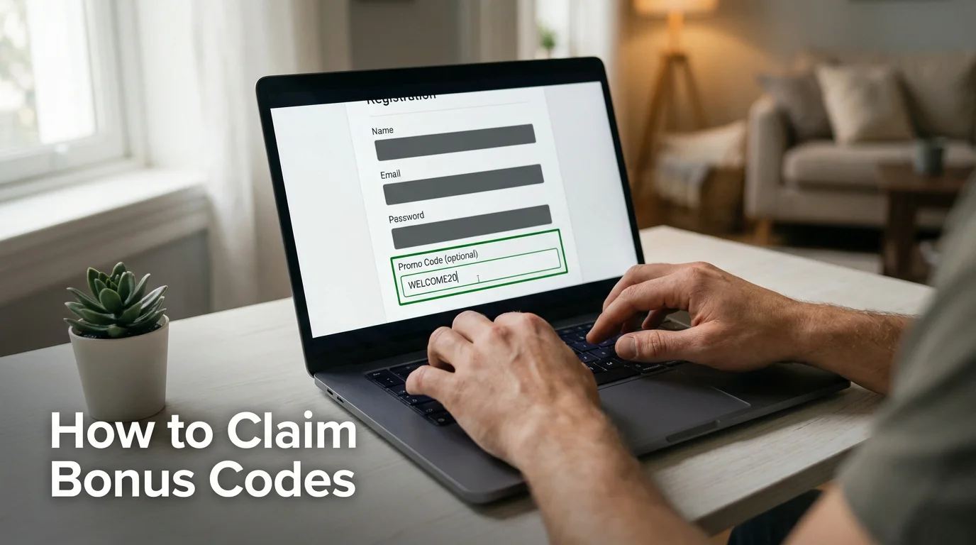 How to claim no deposit casino bonus codes at UK casinos step by step